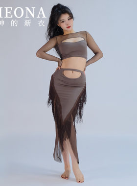 高品质肚皮舞演出服显高显瘦