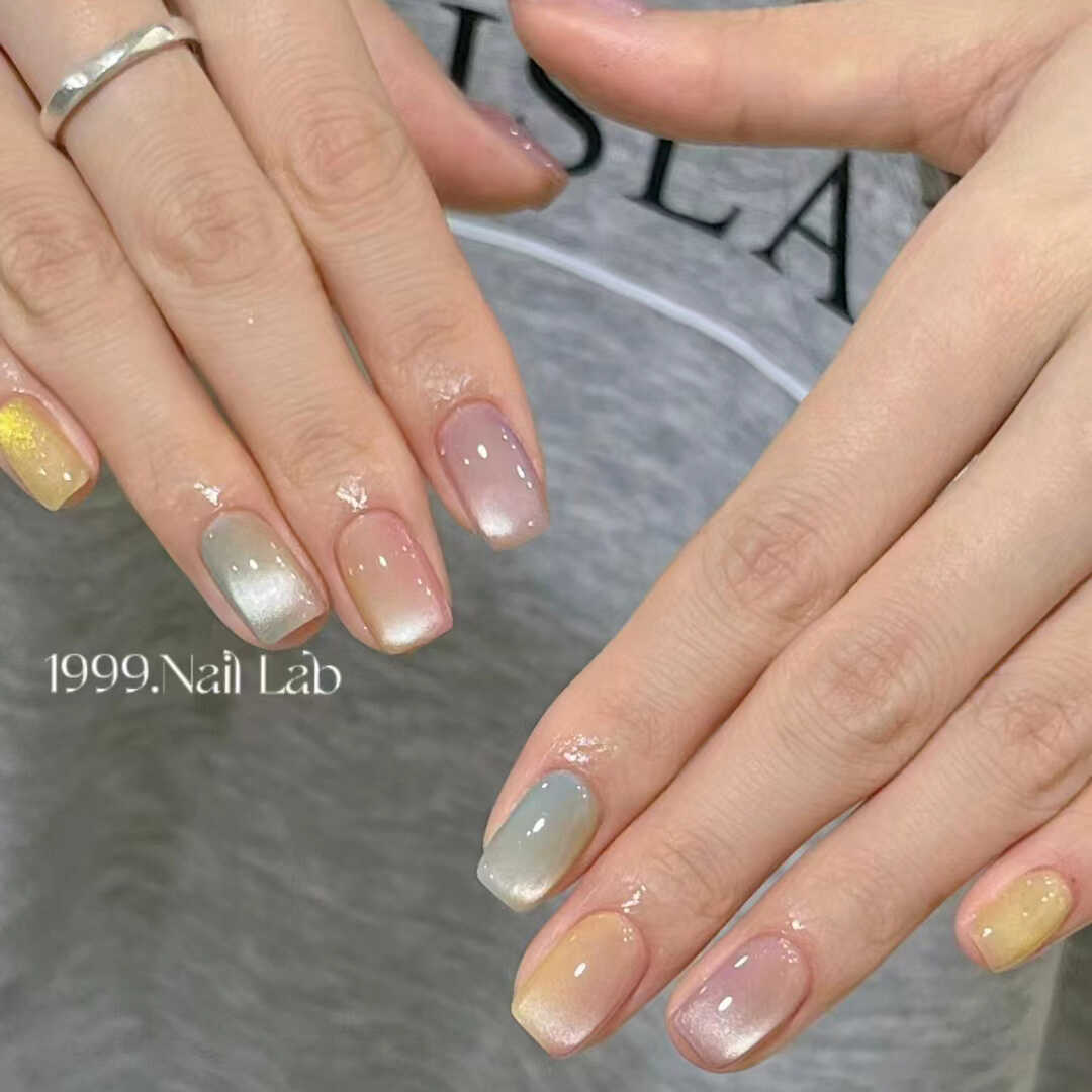 INS可拆卸纯欲风爆款美甲成品