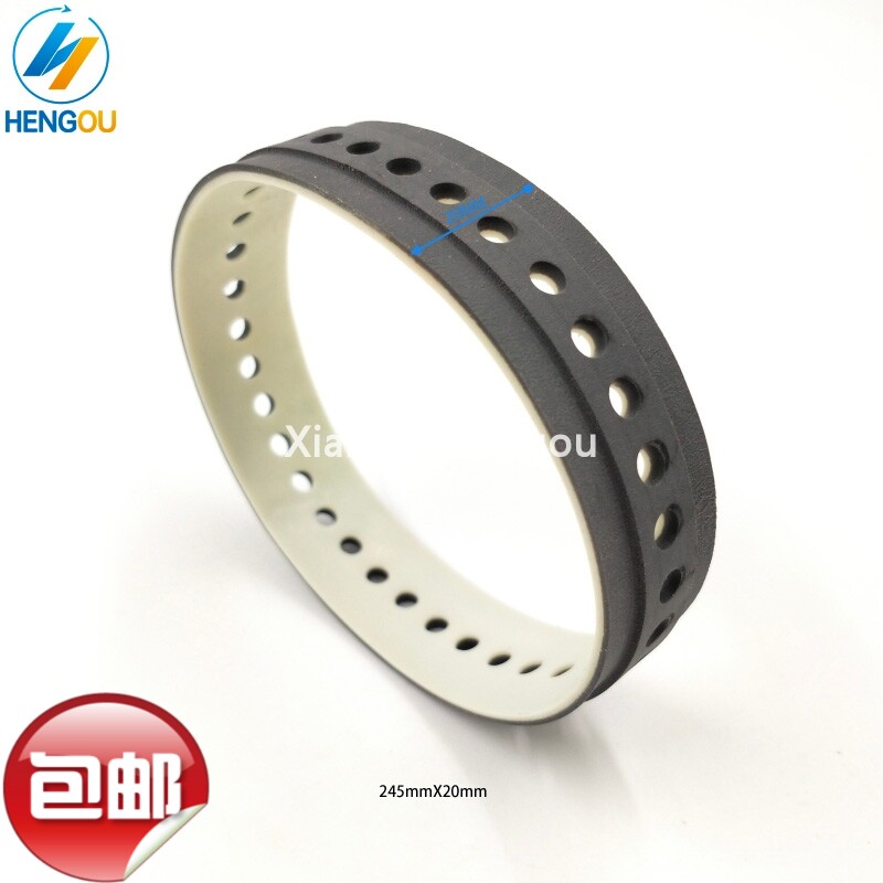 包邮 F4.614.833/831/832海德堡吸风带 白底灰色平245x20mm高品质