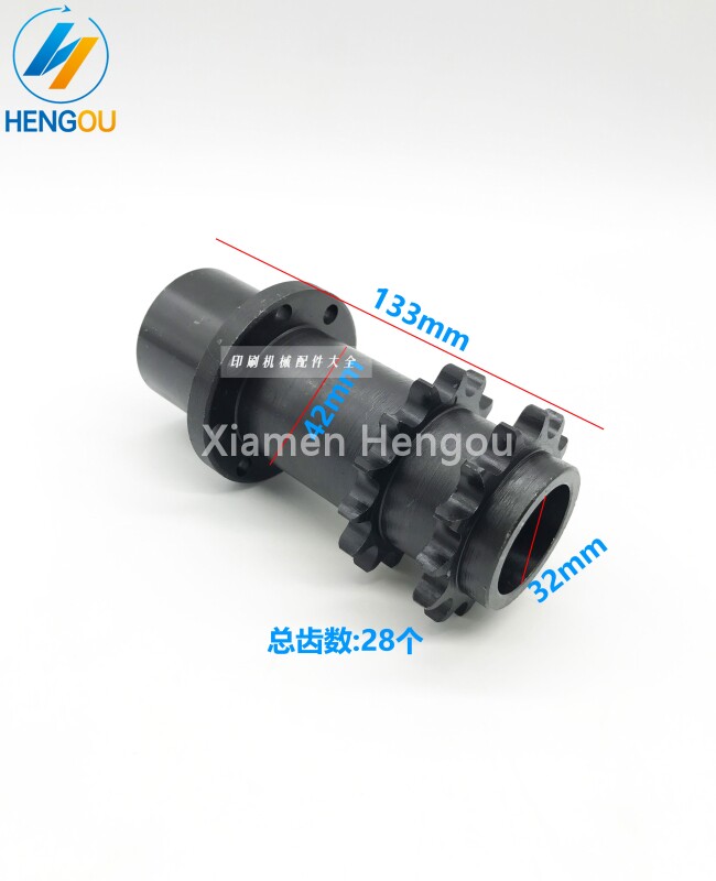 包邮 海德堡飞达主盘齿轮 驱动齿轮 双排链轮12齿 海德堡链条轮