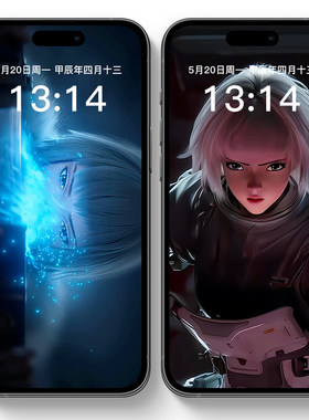 灵笼白月魁拔刀手机动态壁纸苹果iphone高清屏保实况锁屏图片抖音