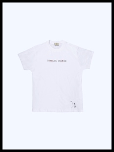 BrokenSword X合肥之子毕冉联名水彩画刺桐花泉州限定T恤短袖男女