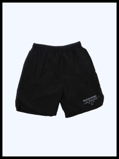 BrokenSword 美式运动休闲松紧腰宽松速干透气双面穿网眼短裤男