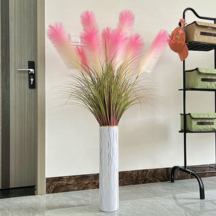 大芦苇花草仿真植物景观造景装饰花卉客厅插花摆件花室内橱窗假花