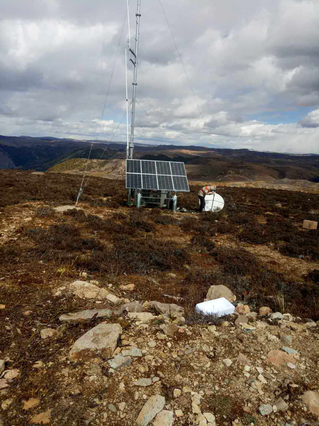 中国铁塔5kw10kw50kw太阳能基站供电方案,太阳能发电解决方案