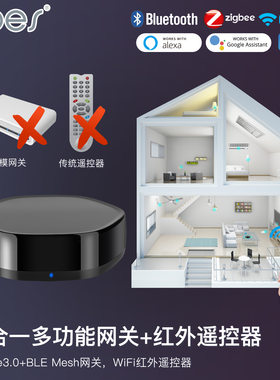 迷你红外遥控器Mini多模无线网关app控制涂鸦ZigBee蓝牙智能网关