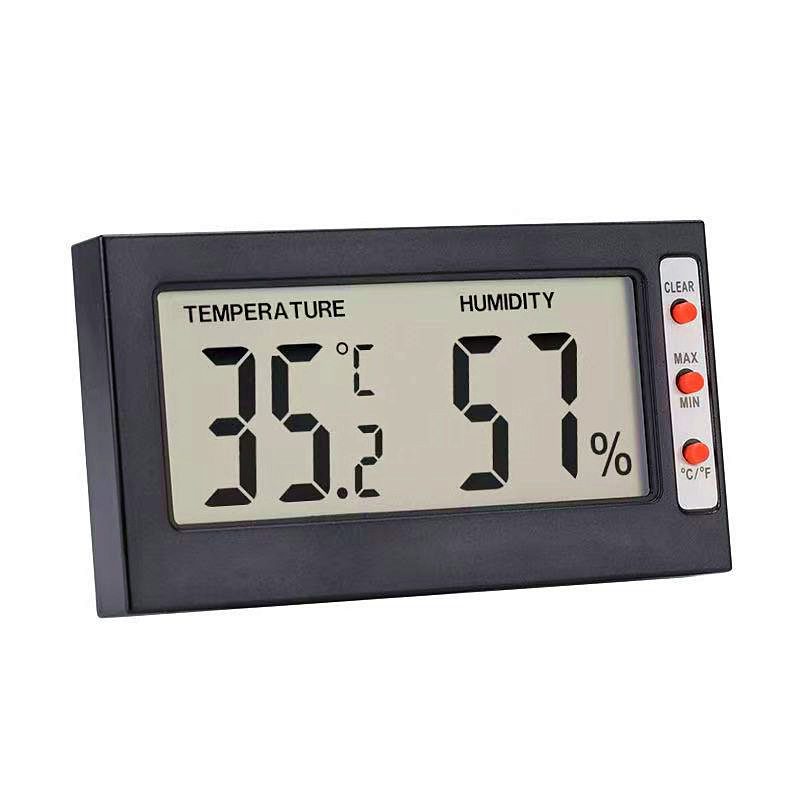 大屏幕家用电子数显温湿度计宠物箱爬虫温湿度表干湿度计TPM-500