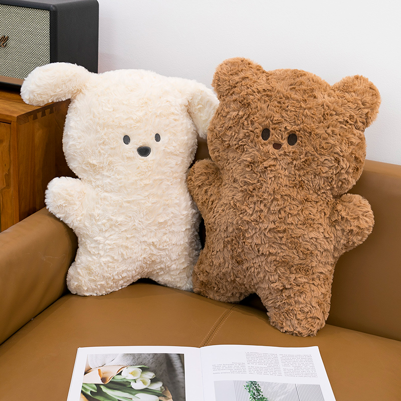 小狗抱枕超软小熊公仔抱着睡觉