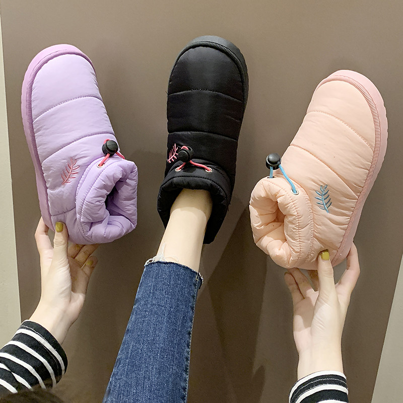 雪地靴女鞋2025新款潮冬季百搭加绒冬天防水短靴棉鞋韩版保暖棉靴,女鞋,时装靴,淘宝优惠券,粉丝福利购,淘宝优惠卷