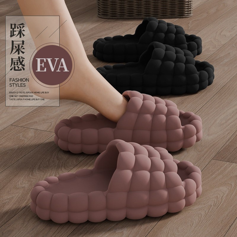 厚底拖鞋女夏季新款家居室内浴室洗澡防滑静音软底eva踩屎感凉拖