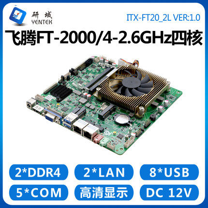 研域工控FT21国产飞腾D2000图片
