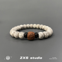 ZXS STUDIO星月菩提子手串男潮中式檀木手链小众设计复古百搭手饰