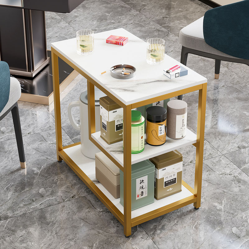麻将茶几棋牌室专用茶水架子茶楼麻将桌小边几置物架麻将机茶水柜