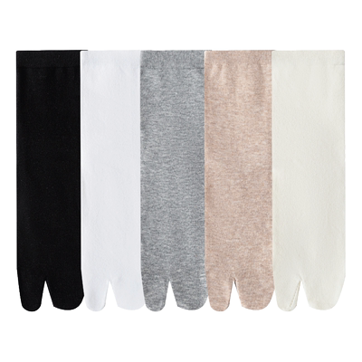 二趾中筒袜夏季薄款拇指袜子