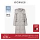 GCRUES商场同款 G10D09A1552 保暖外套 连帽羽绒服女中长款 2025冬季
