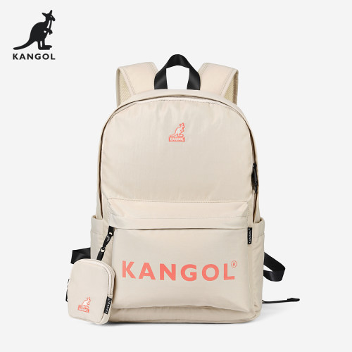 KANGOL通勤女大学生尼龙双肩包