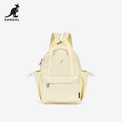 KANGOL双肩包女新款大容量旅游轻便背包防泼水时尚百搭大学生书包