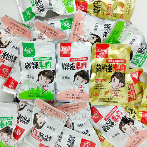 其乐鹌鹑蛋素肉风味大豆蛋白制品