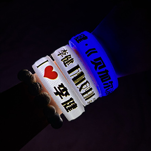 2025李健应援发光手环万物安生时巡回演唱会粉丝现场助威道具周边