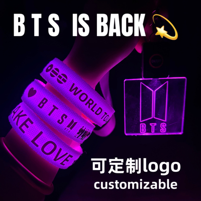 BTS防弹少年团回归应援发光手环郑号锡金硕珍金泰亨金南俊田征国