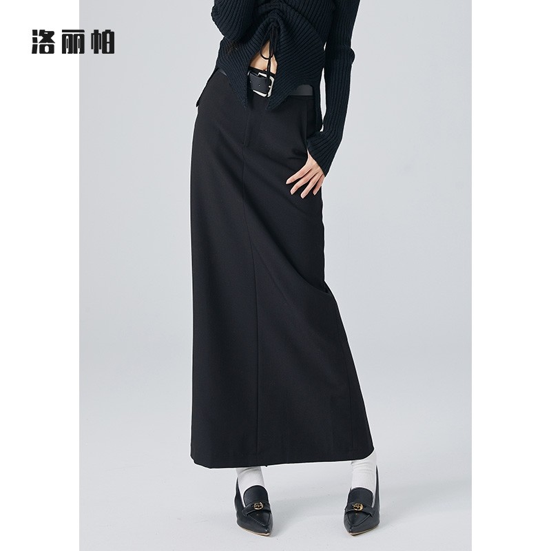洛丽帕腰带半身长裙