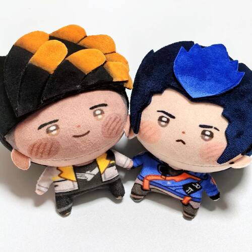 【已授权】原创无畏契约夜露不死鸟属性10cm扁豆体属性同人周边