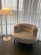 单人懒人沙发椅化妆椅网红羊羔绒椅子客厅简约现代轻奢阳台休闲椅