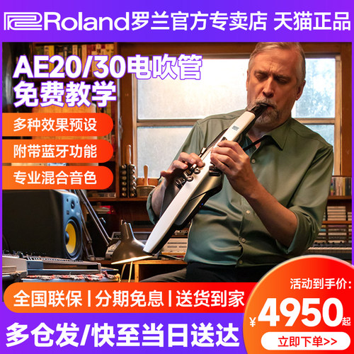 罗兰电吹管AE20老年人萨克斯ae30