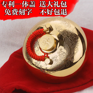 暖水壶 注水热水袋 铜壶冲水暖手被窝 加厚黄铜烫婆子 纯铜汤婆子