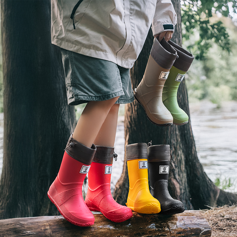 雨林户外徒步轻便雨鞋女款