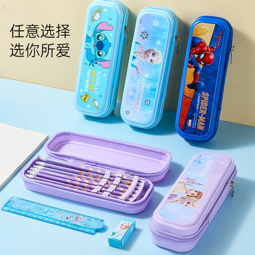 迪士尼小学生耐磨大容量笔袋