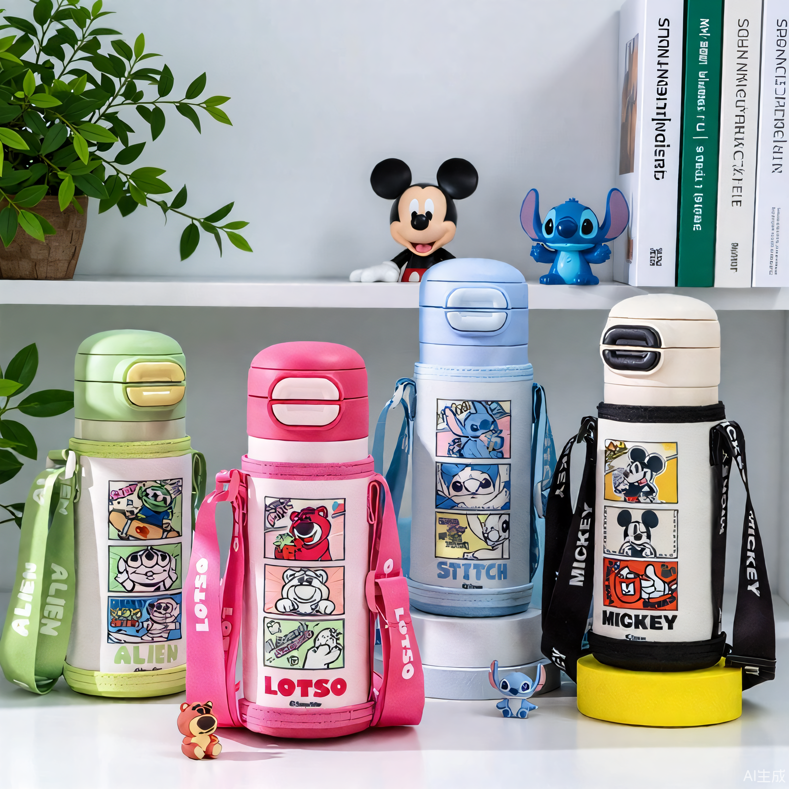 迪士尼儿童保温杯学生上学专用宝宝幼儿园男女孩新款吸管水杯水壶,婴童用品,儿童水杯,淘宝优惠券,粉丝福利购,淘宝优惠卷