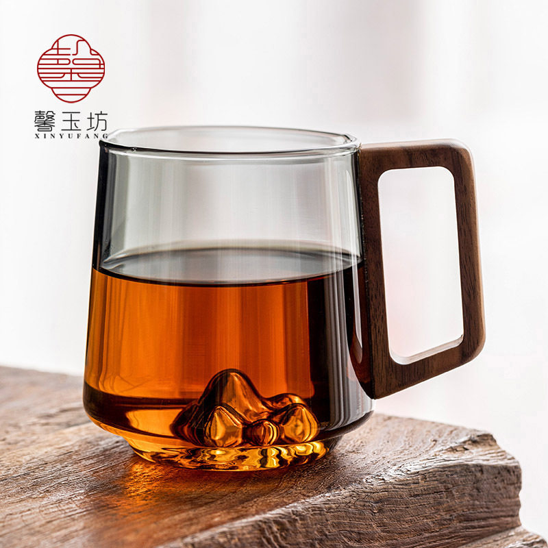 馨玉坊耐热玻璃日式茶杯