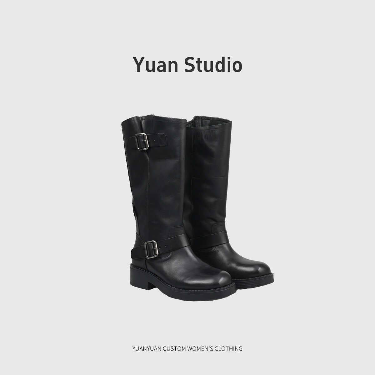 【圆圆专享】时装靴X2550M632跟高4.5cm半码拍大