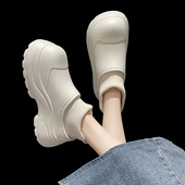 加绒保暖厚底防滑短筒棉鞋 新款 雪地靴女冬防水外穿2023新款 短靴