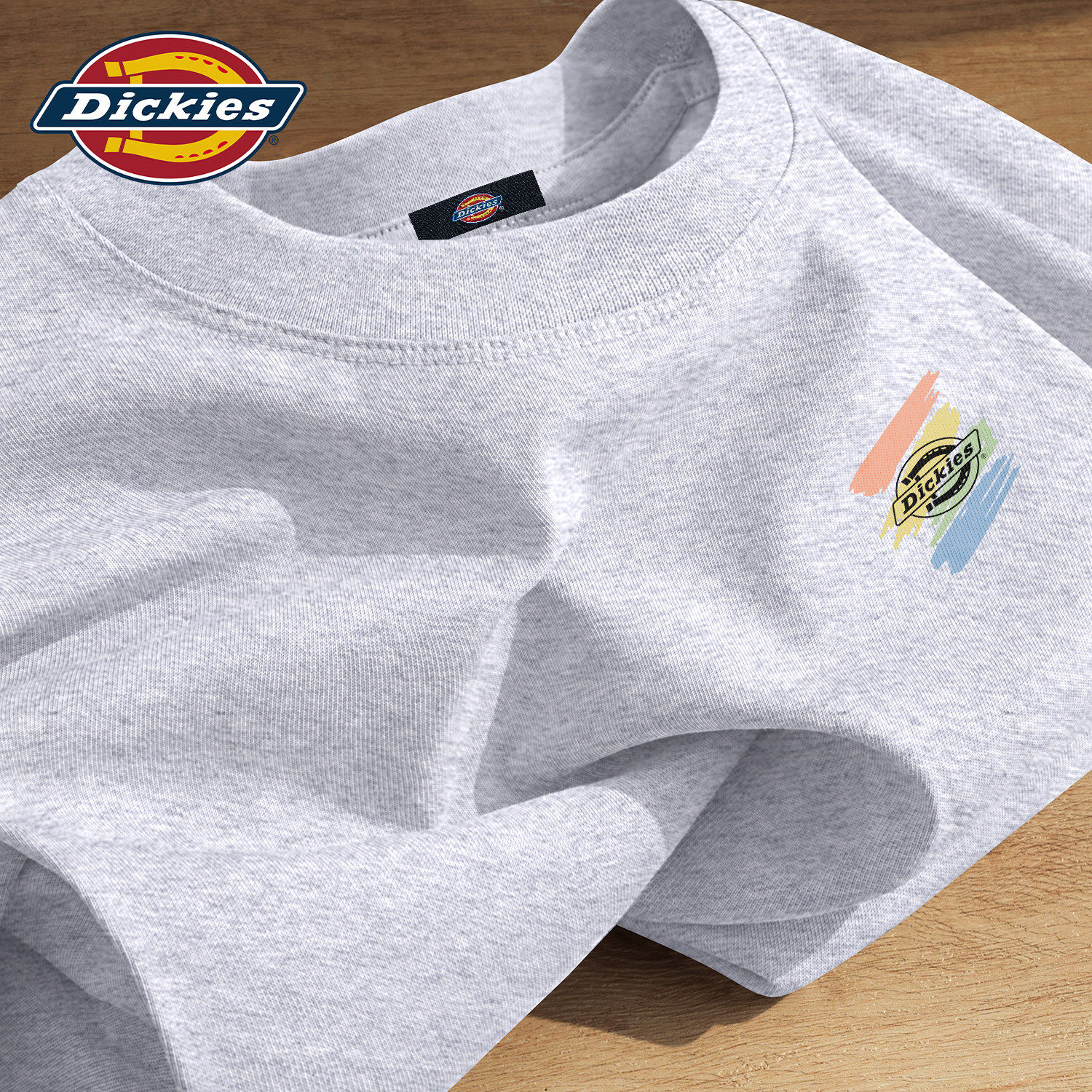 Dickies灰色短袖T恤男款