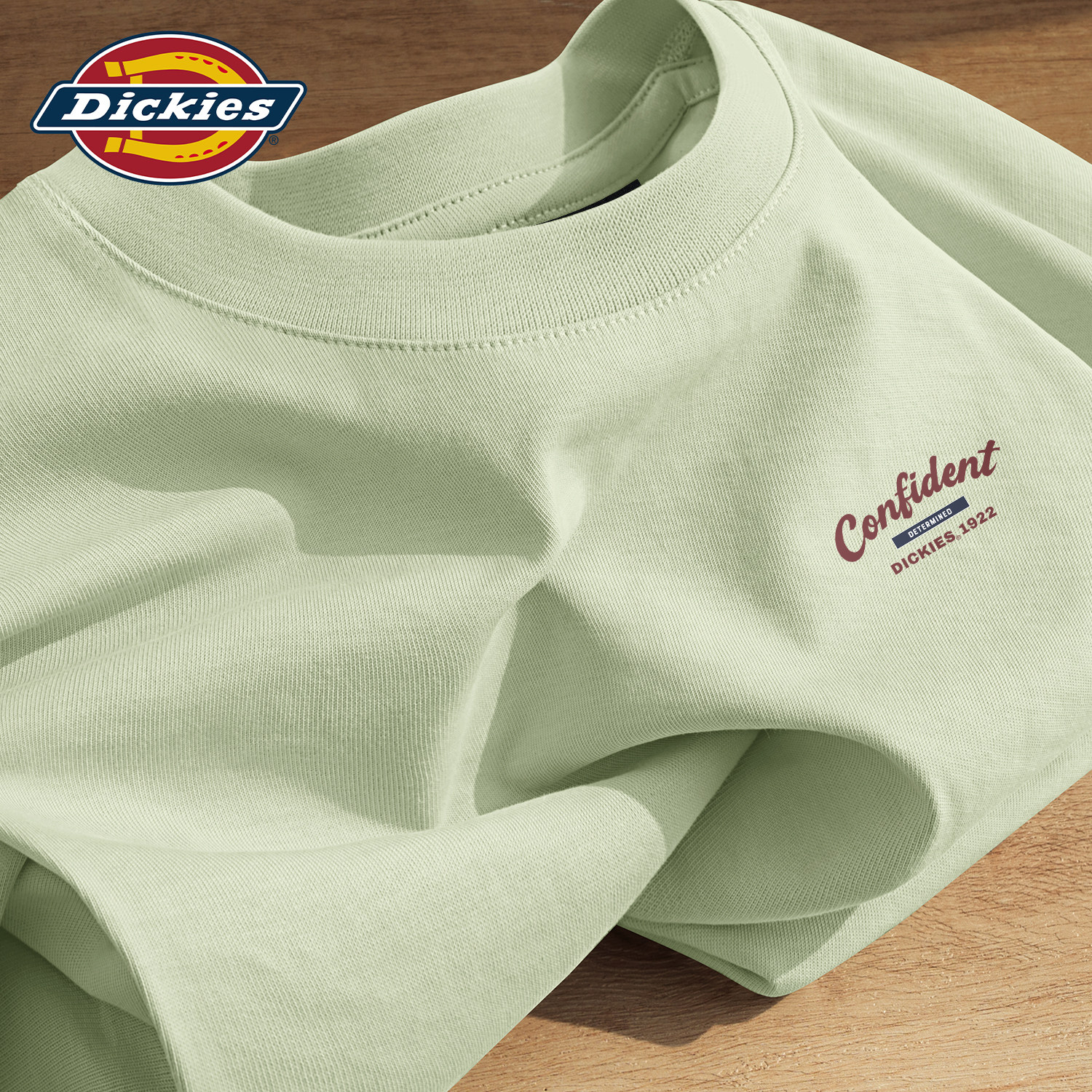 Dickies重磅纯棉长袖T恤男百搭时尚潮流衣服男学生青少年秋季上衣