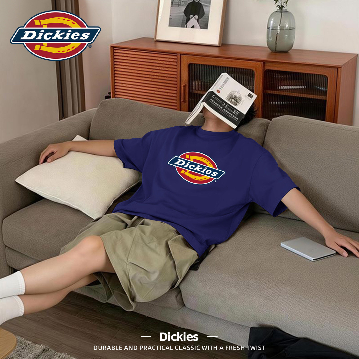 Dickies男士纯棉短袖T恤