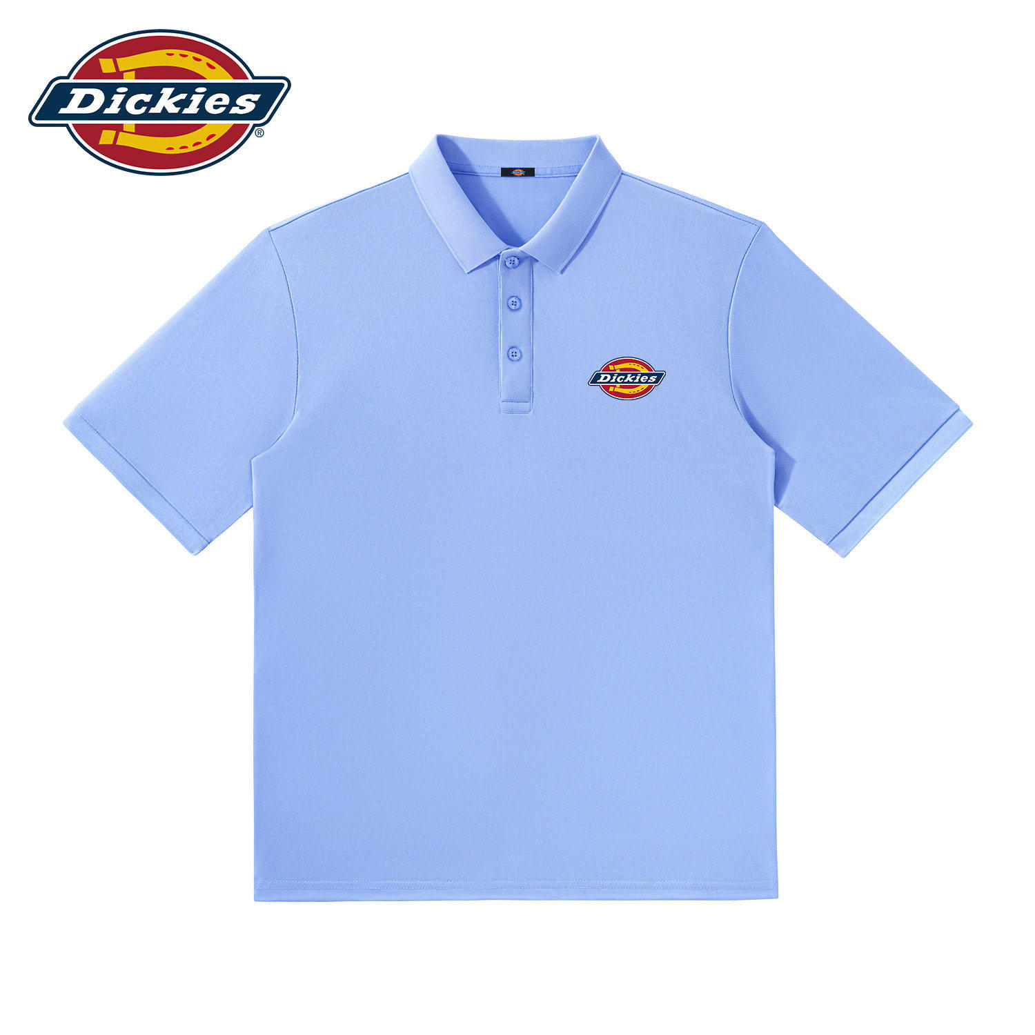 Dickies青少年POLO衫短袖男生2026新款夏季时尚大码上衣潮流t恤男