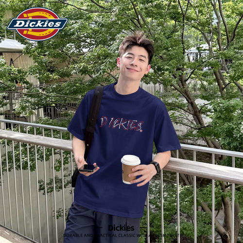 Dickies短袖t恤男生纯棉圆领