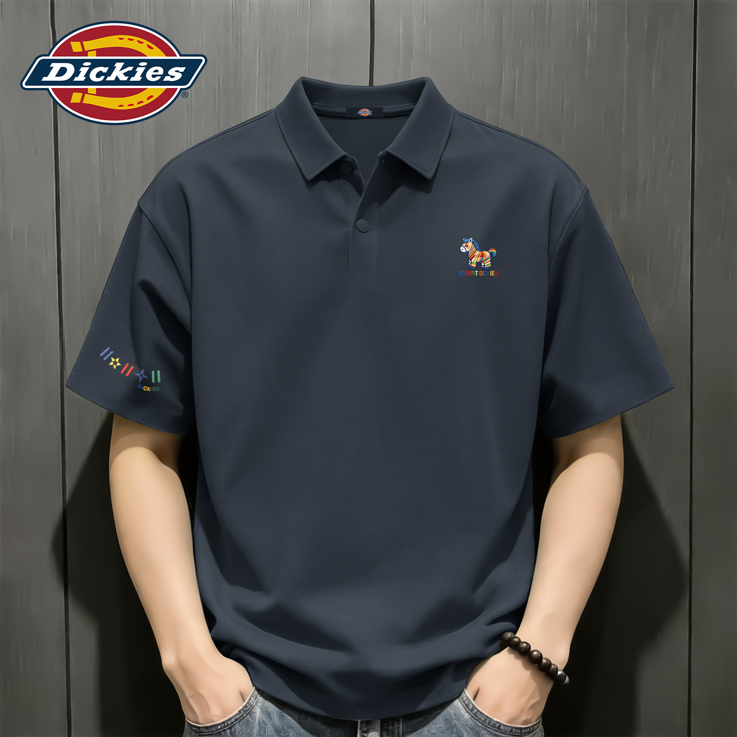 Dickies男士短袖POLO衫