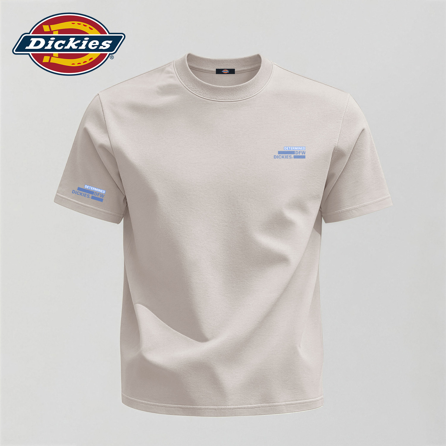Dickies纯棉短袖T恤男款简约休闲宽松上衣青少年学生夏季男生衣服