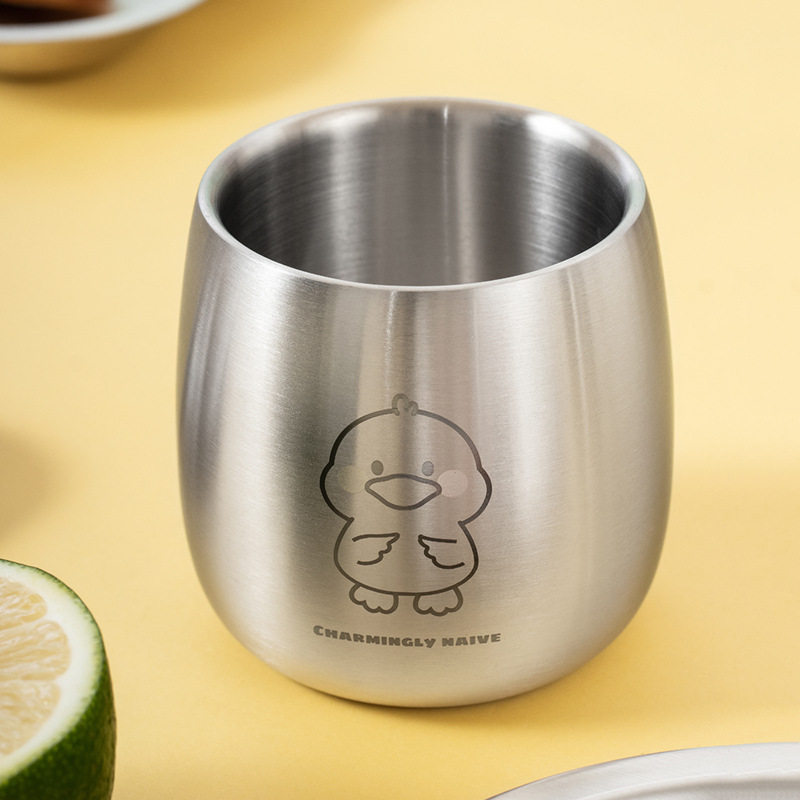 304不锈钢儿童水杯卡通 创意宝宝口杯子幼儿园学生隔热防烫摔双层,餐饮具,白酒杯,淘宝优惠券,粉丝福利购,淘宝优惠卷