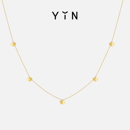 「怡」系列折纸开心项链