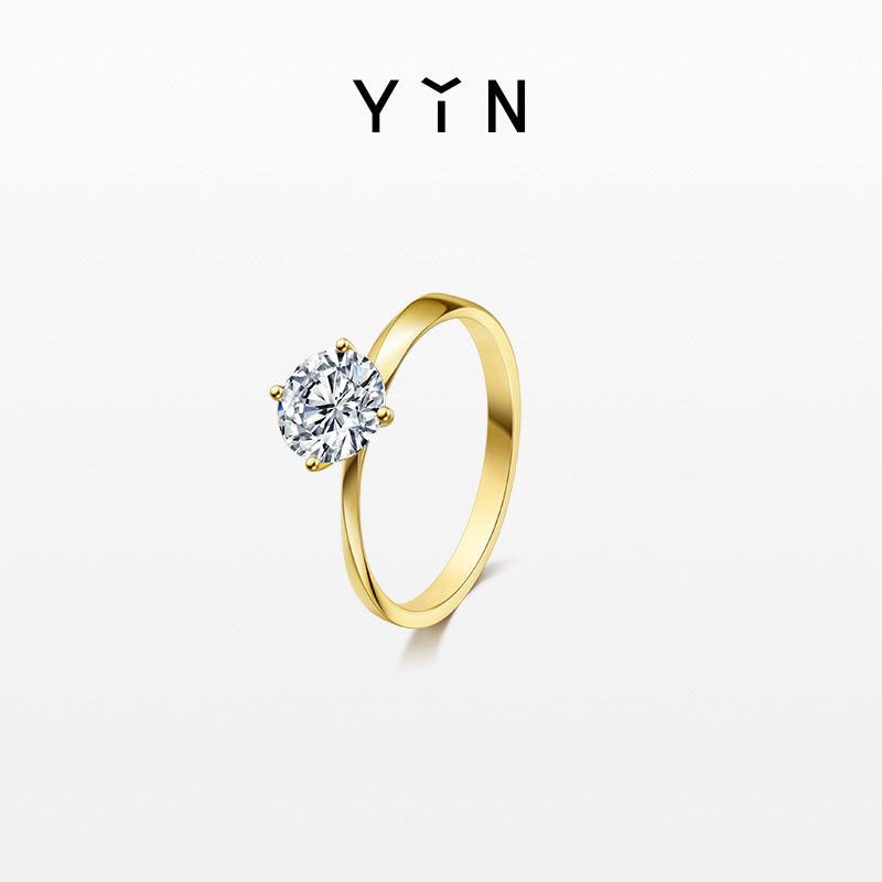 莫比乌斯环定制求婚钻戒