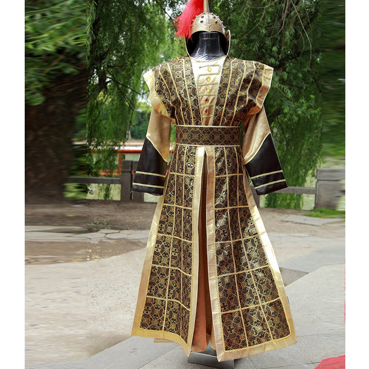 古代士兵服装男侍卫古装盔甲将战