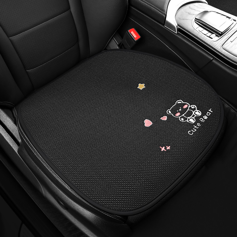 四季通用汽车坐垫冬季座椅套2024新款高级感座垫主驾驶单片车垫C