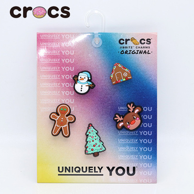 Crocs正品冬季鞋扣配件智必星