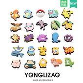 Crocs配饰洞洞鞋 饰品神奇宝贝鞋 花 上装 扣配饰趣味百搭 鞋 2025新款