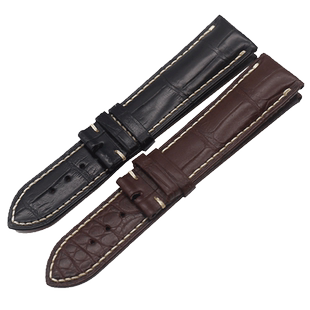 征途 适配浪琴名匠美洲鳄鱼皮表带军旗L2.518/L2.628军旗鳄鱼表带